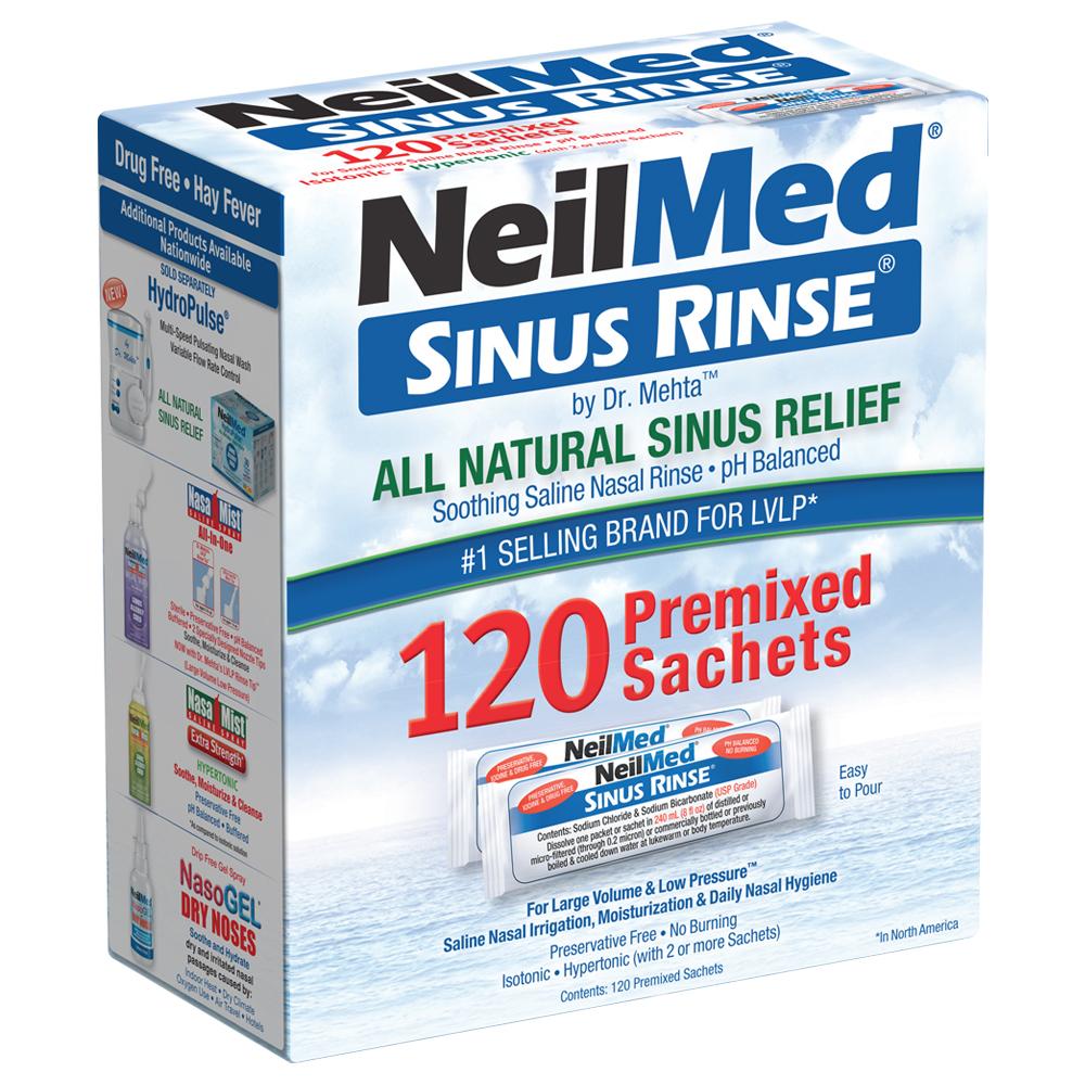 Sinus Rinse 120 Regular Premixed Packets
